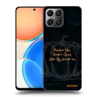 Silikónový prehľadný obal pre Honor X8 4G - Pumpkin