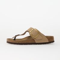 Sneakers Birkenstock Gizeh Big Buckle Nubuck Leather Women Sandcastle EUR 38