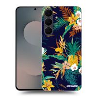 Silikónový čierny obal pre Samsung Galaxy S25 FE 5G - Pineapple Color