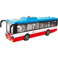 Sparkys Městský autobus na setrvačník s osvětlením a zvukem - červený