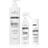 Brelil Professional Keraforce Set für ein perfektes Aussehen der Haare 3 St.