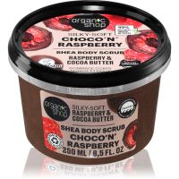 Organic Shop Choco'n'Raspberry sanftes Bodypeeling mit Bambus Butter 250 ml