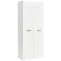Hom`in SKRINKA NA DOKUMENTY, biela, biela s vysokým leskom, antracitová, 75/185,6/41,6 cm
