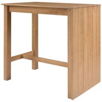 MID.YOU BAROVÝ STÔL, borovica, farba duba, 111/105/56 cm