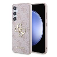 Ovitek GUESS 4G METAL za Samsung Galaxy S24 5G roza
