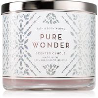 Bath & Body Works Pure Wonder ароматна свещ 411 гр.