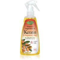 Bione Cosmetics Keratin + Argan Taastav juustesse jäetav palsam juustele 260 ml