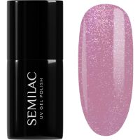 Semilac UV Hybrid Shimmer гелевий лак для нігтів відтінок 319 Shimmer Dust Pink 7 мл