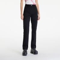 Παντελόνια Calvin Klein Jeans Woven Label High Rise Straight Pant Black S