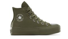 Zielone płócienne trampki Converse