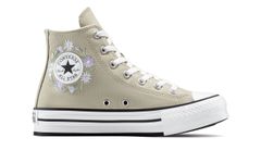 Converse Chuck Taylor All Star Eva Lift Platform Florals Femei,Copii - Adidași Converse - Beige - A11825C-5.5 - Size: 5.5