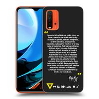 Silikónový čierny obal pre Xiaomi Redmi 9T - Kazma - BUĎTE TROCHU YESMANI