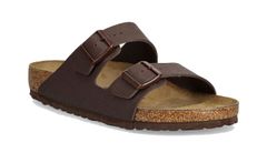 Birkenstock Arizona BF Saffiano Roast Narrow Fit Muškarci - Sandale Birkenstock - Smeđa - 1028123-8 - Size: 8