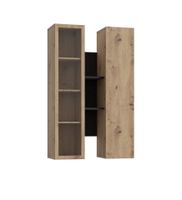 Witryna Wisząca L/P Pleasington Bthvh331-M703 Dąb Artisan / Dąb Cabezone