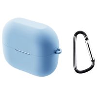 HOOK Silikonski ovitek za Samsung Galaxy Buds 3 / Buds 3 Pro svetlo modre barve