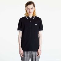T-shirt FRED PERRY Twin Tipped Shirt Black XL