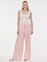 Light Pink Women's Wide Trousers ORSAY - Women's