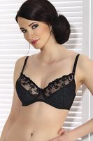 Polovyztužená podprsenka Jarpol 042 Černá 75G