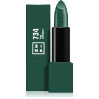 3INA The Lipstick rtěnka odstín 734 - Green 4,5 g