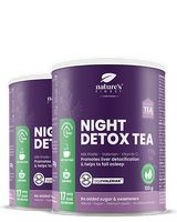 Noćni detox čaj 1+1 | Čaj za spavanje | Funkcionalni čaj | Čišćenje mješavina | ProValerian™ | Organsko | Vegansko | Opustite se | 240g