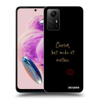 Silikónový prehľadný obal pre Xiaomi Redmi Note 12S - Cursed