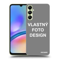 Silikónový čierny obal pre Samsung Galaxy A05s A057G - Vlastný fotka/motiv