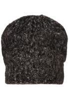 Knitted beanie - gray