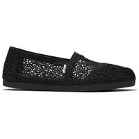 TOMS MOROCCAN CROCHET WM ALPR Дамски еспадрили, черно, размер